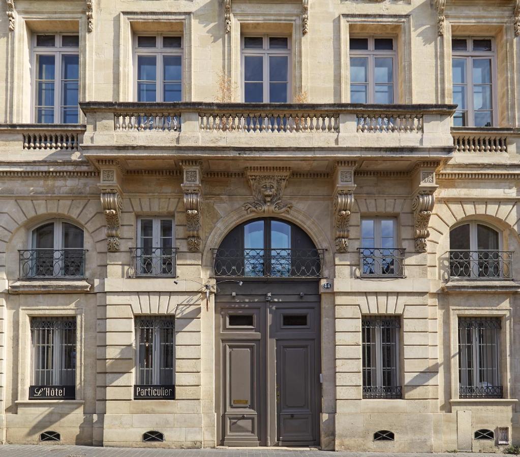 L'Hotel Particulier Bordeaux Kültér fotó